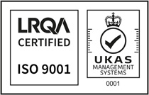 UKAS and ISO 9001 logo
